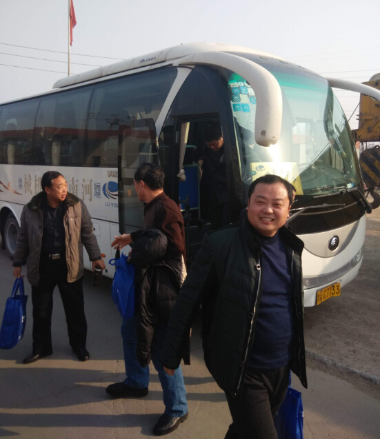客户参观OD官方网站后抵达河南路友机械