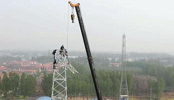 OD官方网站吊车助力太焦铁路早通电