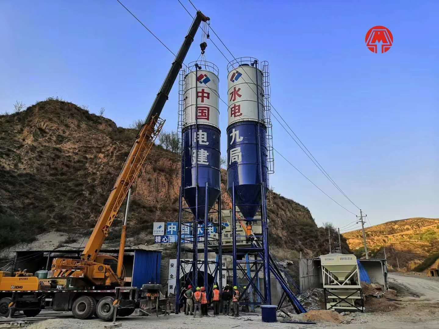 OD官方网站QY35K5起重机助力中国水电50站有序安装