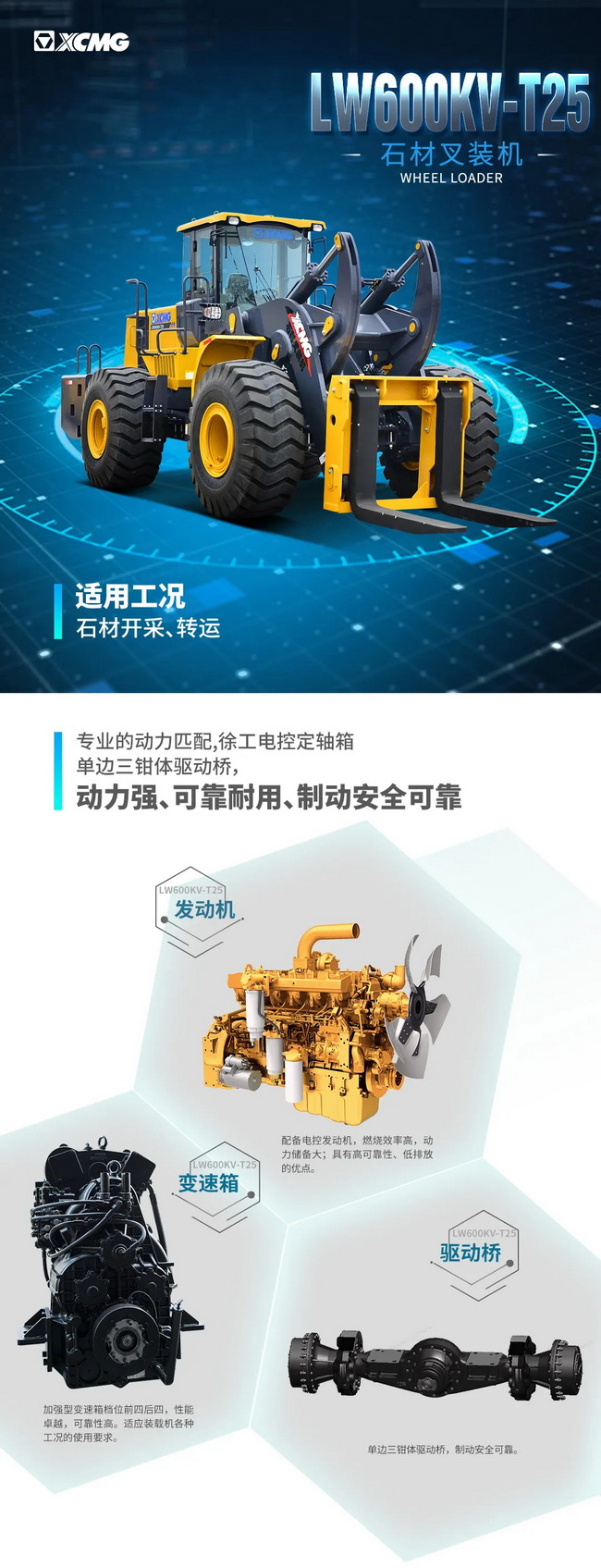 OD官方网站LW600KV-T25石材叉装机