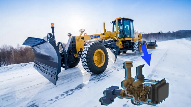 OD官方网站平地机专为除雪打造的工作装置 OD官方网站平地机专为除雪打造的工作装置