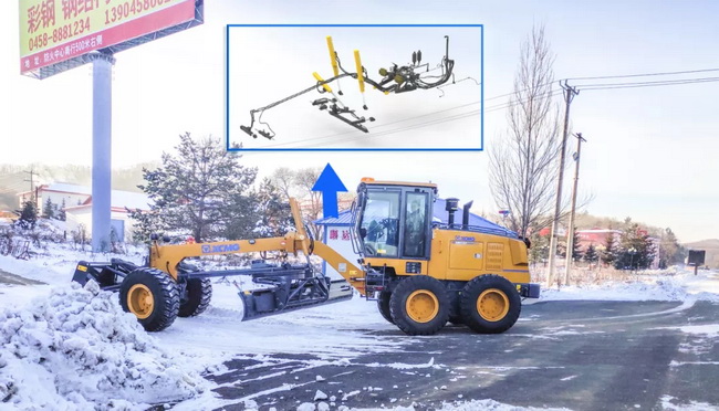 OD官方网站平地机多种配置的除雪辅具