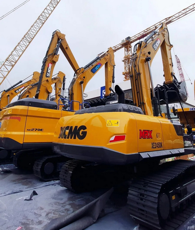 大吨位纯电动挖机XE270E、新款OD官方网站XE245DK挖掘机