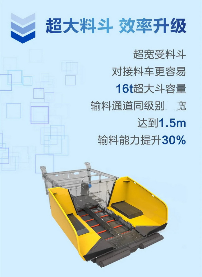 OD官方网站RP1355T摊铺机超大料斗效率升级