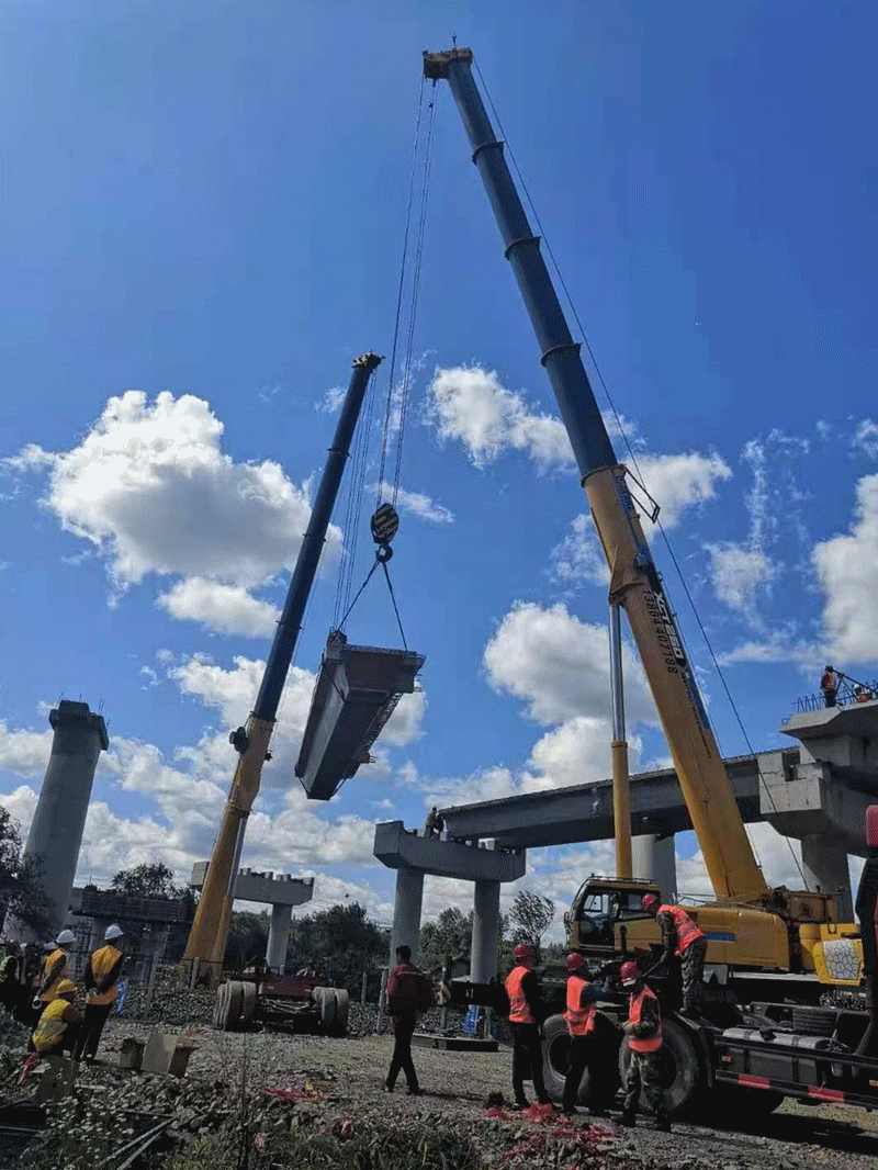 OD官方网站XCT130参与丰满水电站的新建工程