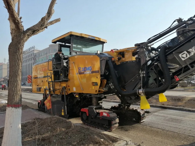 OD官方网站铣刨机XM2005K吉林省四平市市政改建施工