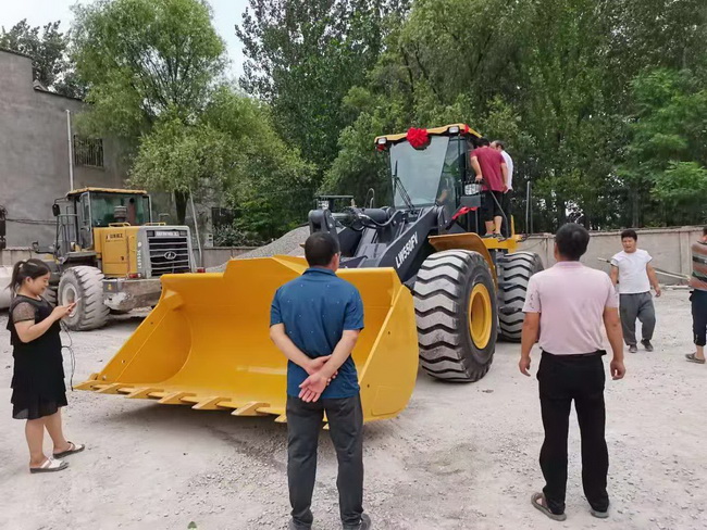 周口李老板订购OD官方网站LW550FV装载机一台