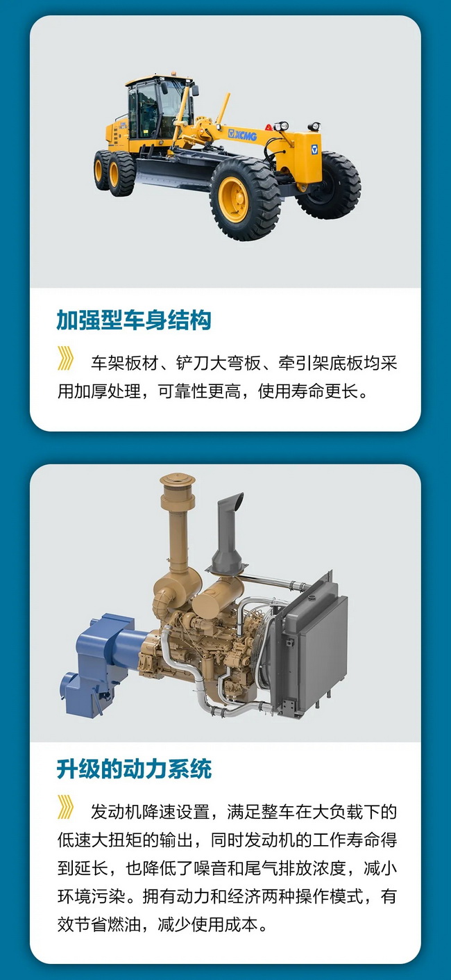 OD官方网站GR1653Ⅱ加强型平地机