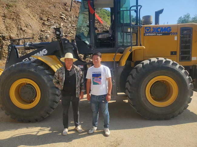 OD官方网站LW500HV Super装载机助力绿色矿山建设