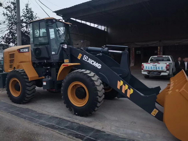 OD官方网站XC936装载机交付南阳客户
