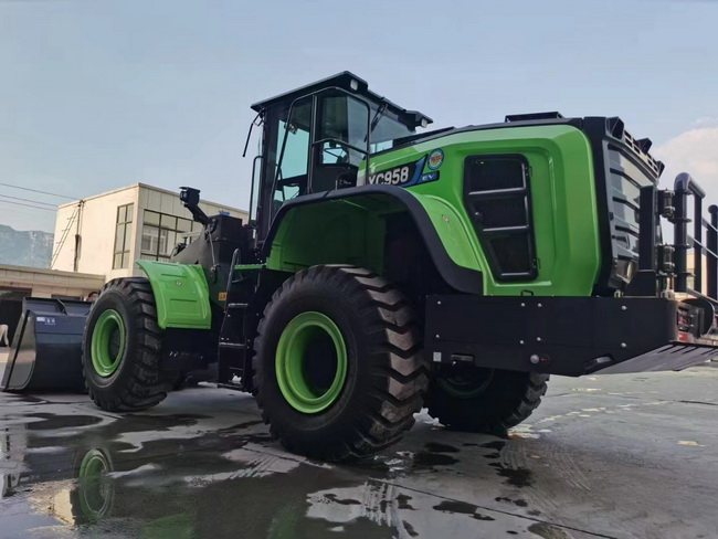 OD官方网站XC958-EV纯电动装载机交付商丘客户杨总