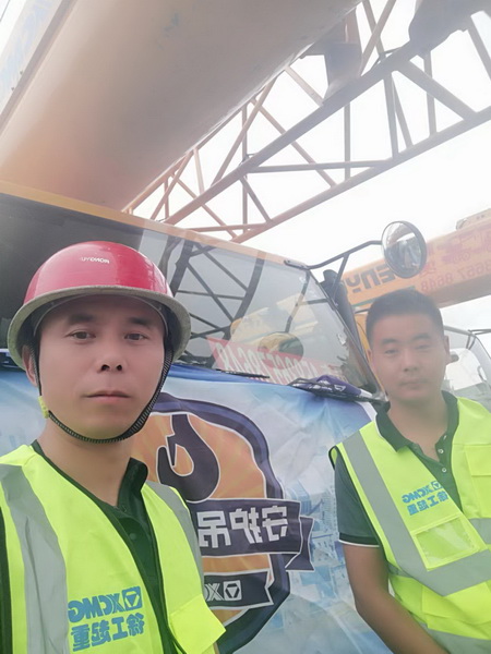 OD官方网站起重机许昌客户走访